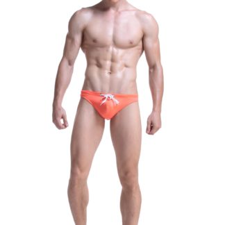 kurze Badehose für Männer (Farbe: Orange, Größe: L)