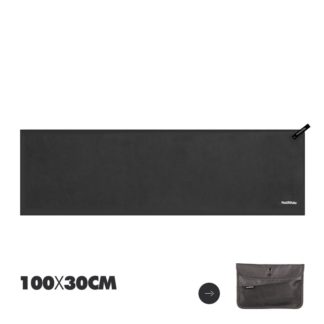 Ultraleichtes Handtuch (Farbe: 100x30cm Schwarz)