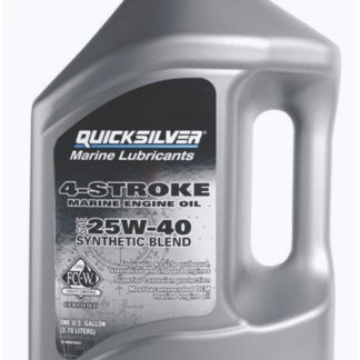Mercury/Quicksilver 4-Stroke Marine Motorenöl 25W40 Synthetic Blend 4-