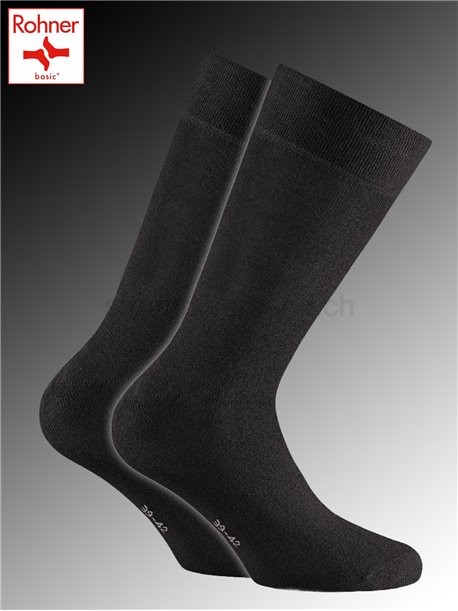 Bamboo (2er Pack) schwarz 39-42