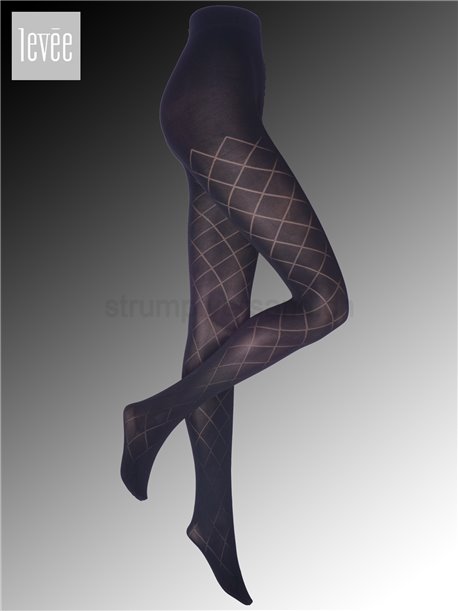 Fashion Rhomb 38-40 schwarz