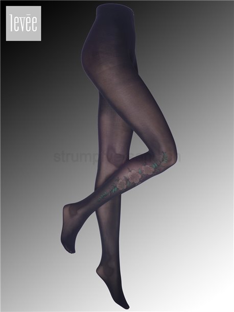 Fashion Floral schwarz 44-46
