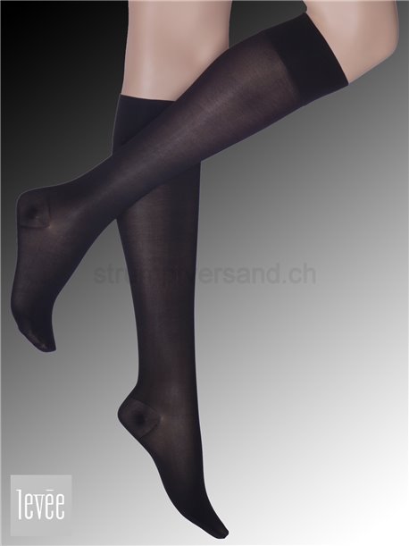Stützkniestrümpfe (3er Pack) 35-38 schwarz