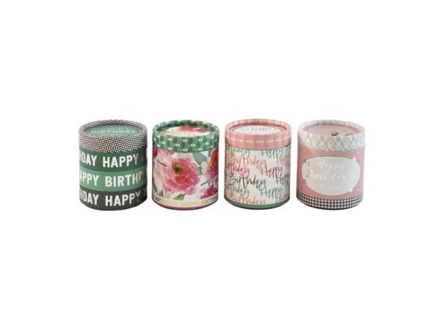 Musikbox Artebene Birthday rund 7,5x8,5cm
