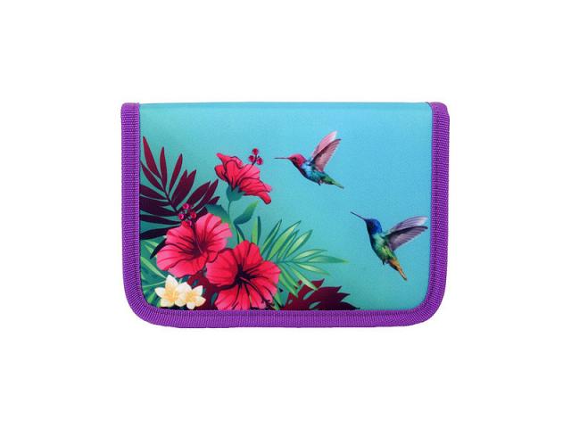 Schüleretui Funke Tropical 14x20,5x4,5cm mit 2 Klappen