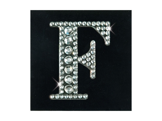 Aufkleber Artoz Crea Motions Strass Buchstaben F