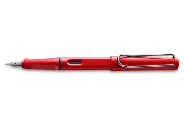 Füllfeder Lamy Safari rot glanz M