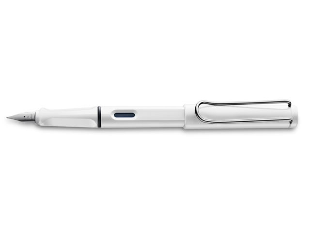 Füllfeder Lamy Safari weiss glanz B