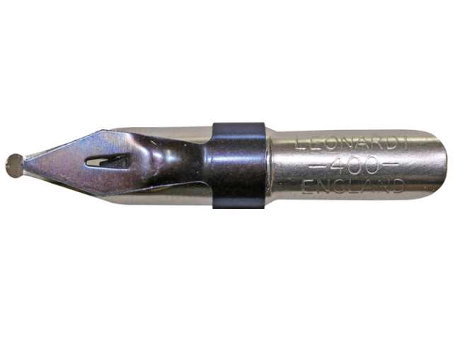 Feder Zierschriftfeder 1,5mm Leonardt silber