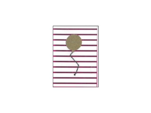 Glückwunschkarte Hallmark Royal Ballon 11,5x18cm
