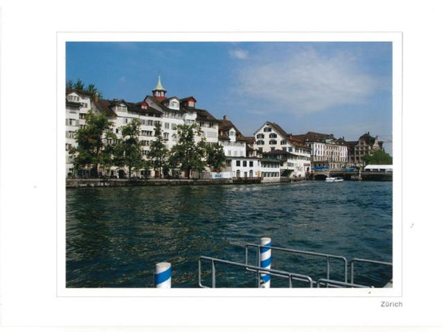 Karte Zürich Schipfe Limmat und Schipfe