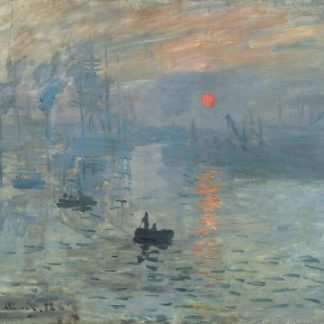 Karte Kunstverlag Claude Monet Impression Soleil levant