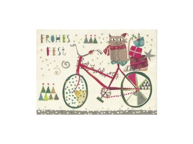 Weihnachtskarte Turnowsky B6 12,5x17,6cm quer
