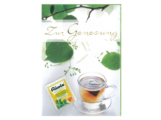 Genesungskarte Borer Teatime 21x29,7cm