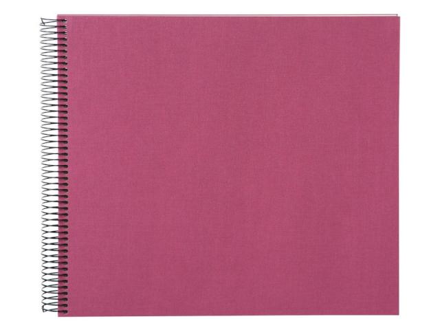 Fotoalbum Goldbuch Bella Vista Spiralalbum 34x30cm White fuchsia