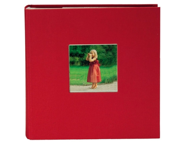 Fotoalbum Goldbuch Bella Vista Einsteckalbum rot Leinen