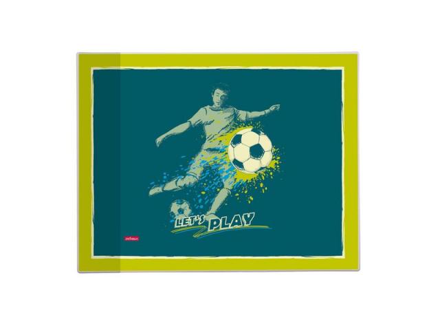 Schreibunterlage Goldbuch Kicker Fussballmotiv Let's Play