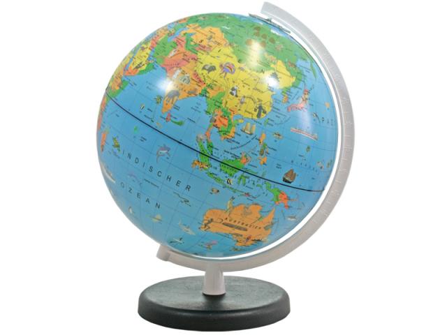 Globus Columbus Terra Kinderglobus D:26cm blau