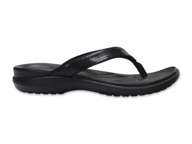 Crocs Capri V Sequin Flip black W09 EU 39-40