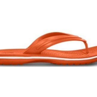 Crocs Crocband Flip Flop orange white M06-W8 EU38-39
