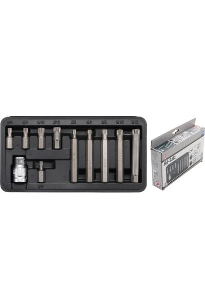 Bit-Satz | Antrieb Außensechskant 10 mm (3/8") | Innenvielzahn (für XZ