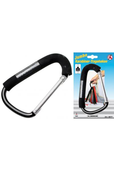 Karabinertragehaken | JUMBO | 160 mm | 30 kg