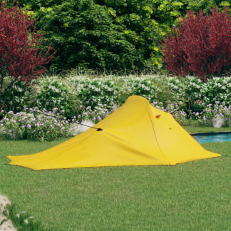Campingzelt 317x240x100 cm Gelb