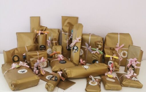 Adventskalender pink