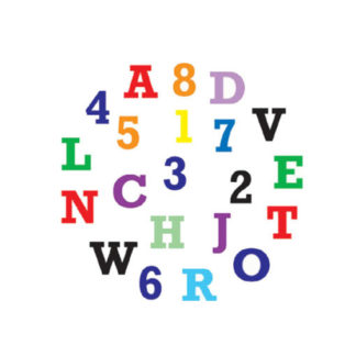 Ausstecher Set – Alphabet & Zahlen