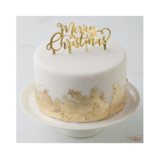 Cake Topper – Merry Christmas