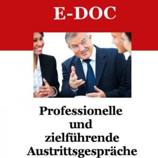 Professionelle Austrittsgespräche (E-Doc)
