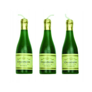 Geburtstagskerze Champagne