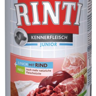 Hundefutter Rinti Kennerfleisch Junior Rind