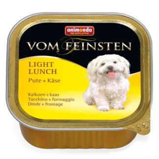 Hundefutter animonda Vom Feinsten, Light Lunch, Pute & Käse