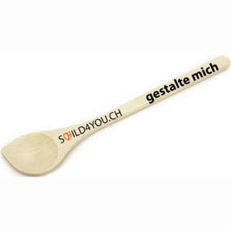 Kochlöffel personalisierbar Holz