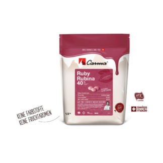 Kuvertüre – Ruby Rubina 40%