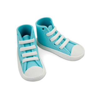 Zuckerdekor Sneaker blau