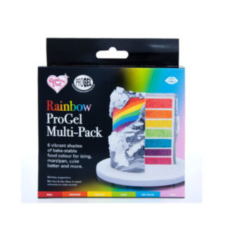 ProGel Lebensmittelfarben Set – Regenbogen