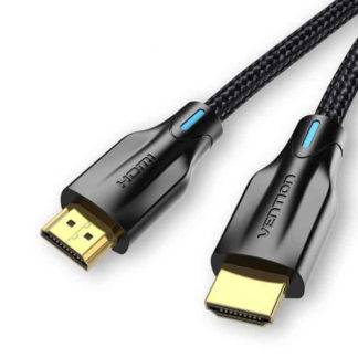 HDMI 2.1 4K Kabel (Variation: Cotton Mesh Cable, Länge: 1m)