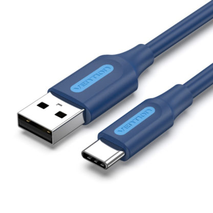USB-A 3.0 zu USB-C Kabel (Farbe: 480Mbps Schwarz, Länge: 0.25m)