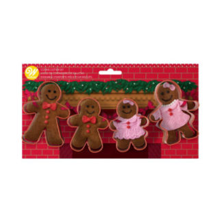Wilton Ausstecher Set – Lebkuchenfamilie