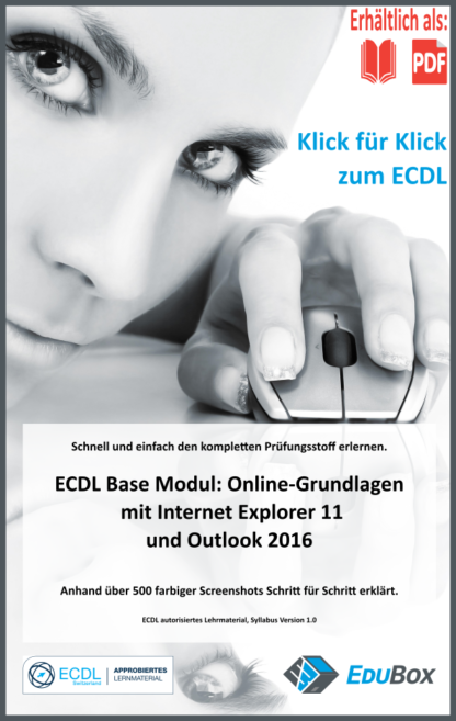ECDL Base: Online-Grundlagen mit Internet Explorer 11 und Outlook 2016 (Produktform: A4 Ringbuch, farbig, Papier 120g, Plastikbinderücken, DE)