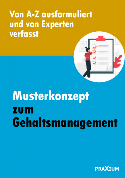 Musterkonzept für ein Gehaltsmanagement
