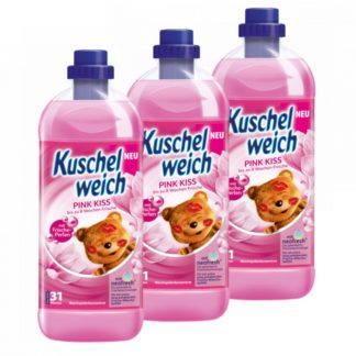 Kuschelweich Weichspüler Pink Kiss (3 x 1L)