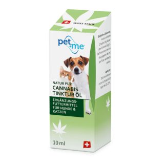 pet+me Cannabis Tinktur Öl 10ml
