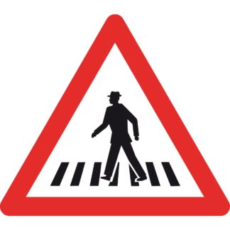 Signaux de danger 1.22, R3, Passage pour piétons