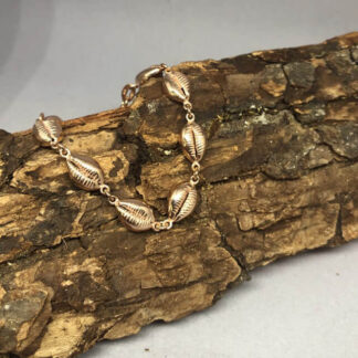 Rosé Kauri-Muschel Armband